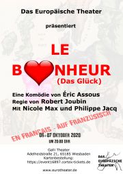 Tickets für "Le Bonheur - Das Glück" am 07.10.2020 - Karten kaufen